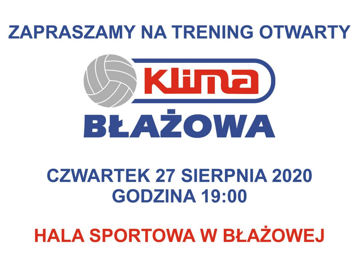 Zapraszamy na trening otwarty